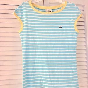 NEW Lacoste size 8 shirt.